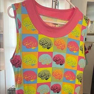 Svaha brains pop art dress. NWOT. Medium.